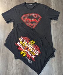 5247 - Camisetas de Meio Mangas Estilo Vintage Imp..