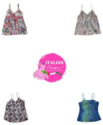 Y2K printed cami tops