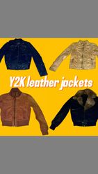 Y2K leather jackets
