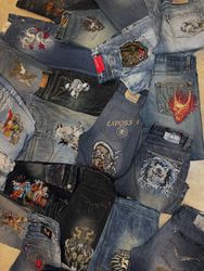 Japanese Embroidered Denims