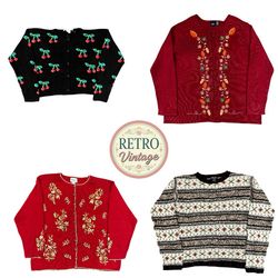 Y2k vintage floral sweater |E|