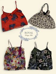 Y2k style cami tops