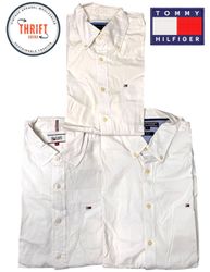 T2626 Tommy Hilfiger Premium Shirts👔 Solo Bianco
