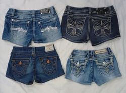 Shorts mélangés de marque upcyclés CR7770