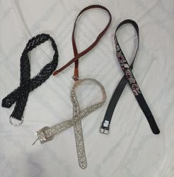 CR7784 Upcycled Y2K Belts