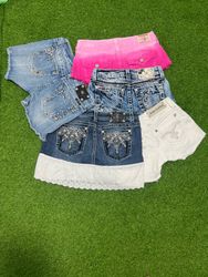 Yv42 Miss me Rock Revival True religion Shorts 8P