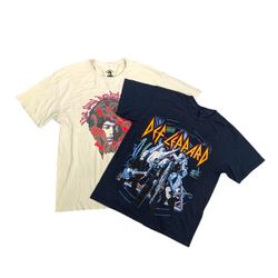 Vintage Mixed Graphic Print Tshirts