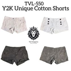 Y2K Unique Cotton Shorts (TVL-550)