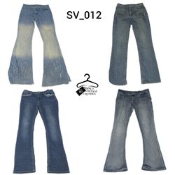 Y2K flare Denim Jeans SV_011