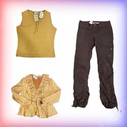 Y2k tops jeans (RX-1302)