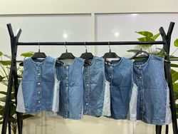 Ladies  Denim waistcoat