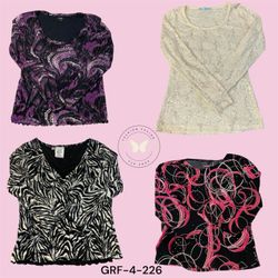 Retro Y2K Bedruckte Schwarze Polybluse – Street St..