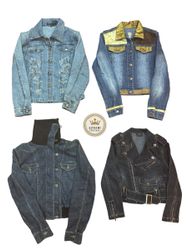 Y2K Unique Denim jackets 10 pcs At 800