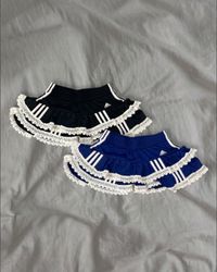 Upcycled Adidas Lace Skirt