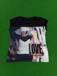 Mms391 Unbranded Mix Print T-Shirt