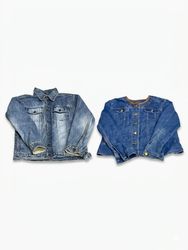 (FV-1255) Y2K Denim Jackets