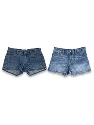 (FV-1247) Y2K Denim Shorts