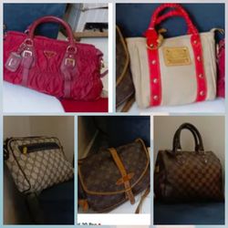 Prada Gucci lv bags original