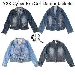 Y2K NYC IT Girl Denim Jackets RW-1833