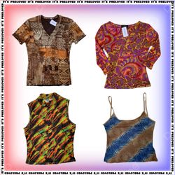 The Sheer Series-Long Sleeved Graphic Mesh Tops & ..