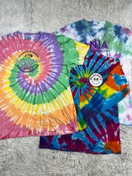 Tie dye t-shirts