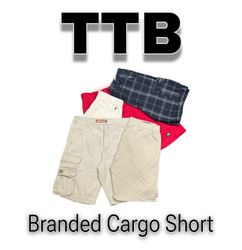 Branded Cargo Shorts     (TTB-51)