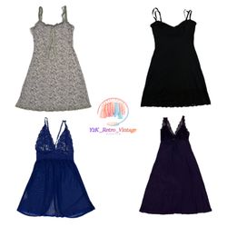 Y2K Slip Dresses ( 049 )