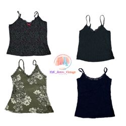 Y2K Camies Tops ( 052 )
