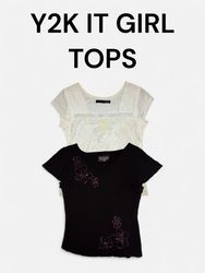 Y2K IT GIRL TOPS