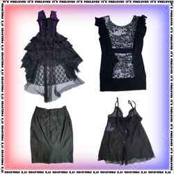 Goth Night Owl Edit - tops, dresses, skirts (SS-23..