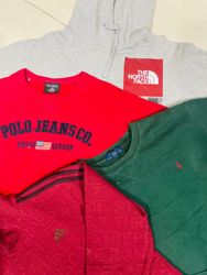 Mixed branded hoodies