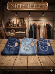 Y2K Embellished/Embroidery Flare/Bootcut Jeans