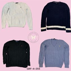 Women’s Y2K Cable Net Sweater – Retro Oversized Kn..