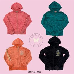 Juicy Couture Women’s Velour Hoodie – Zip-Up, Sign..