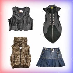 Y2k tops jeans (RX-1304)