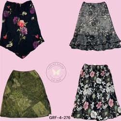 Y2K Style Printed Polyester Skirt for Women – Cute..