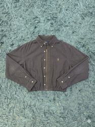 Upcycle polo Ralph Lauren Crop Shirt