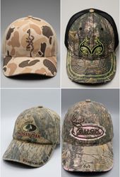 Realtree Camo Hunting Hats/Caps Vintage, Y2K & Mod..
