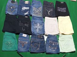 EARL JEANS AND OTHER MIX BRANDS MINI SKIRTS (C 119..