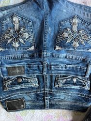 Silver &0ther Brands mini shorts y2k/251