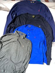 Polo long sleeve shirt 13 pcs bundle HT-0023