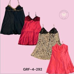 Y2K Patterned Slip Dress – Soft Satin Streetwear L..