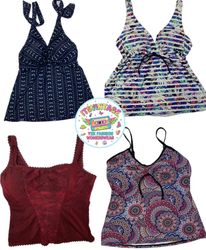 Camisole vintage Y2K et tops imprimés