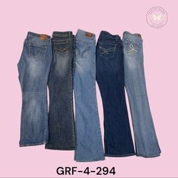 Women’s Y2K Low Rise Jeans – Modern Fit Retro Deni..