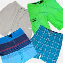 SA503 Board Shorts X Billabong, Quicksilver, Harle..