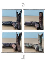 JA 0627 Vintage Cow boy Boots