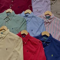 Classic Polo Ralph Lauren Cotton Shirts