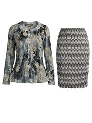 (FV-1268) Grunge Sleaze Grey Scale Leopard Print R..