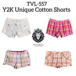 Y2K Unique Cotton Shorts (TVL-557)