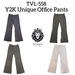 Y2K Unique Office Pants (TVL-558)